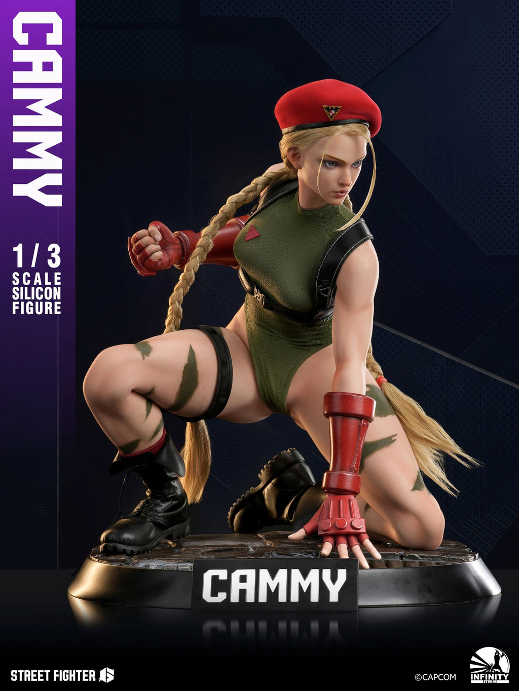 Street Fighter 6: Cammy 1/3 Scale Silicon Figure