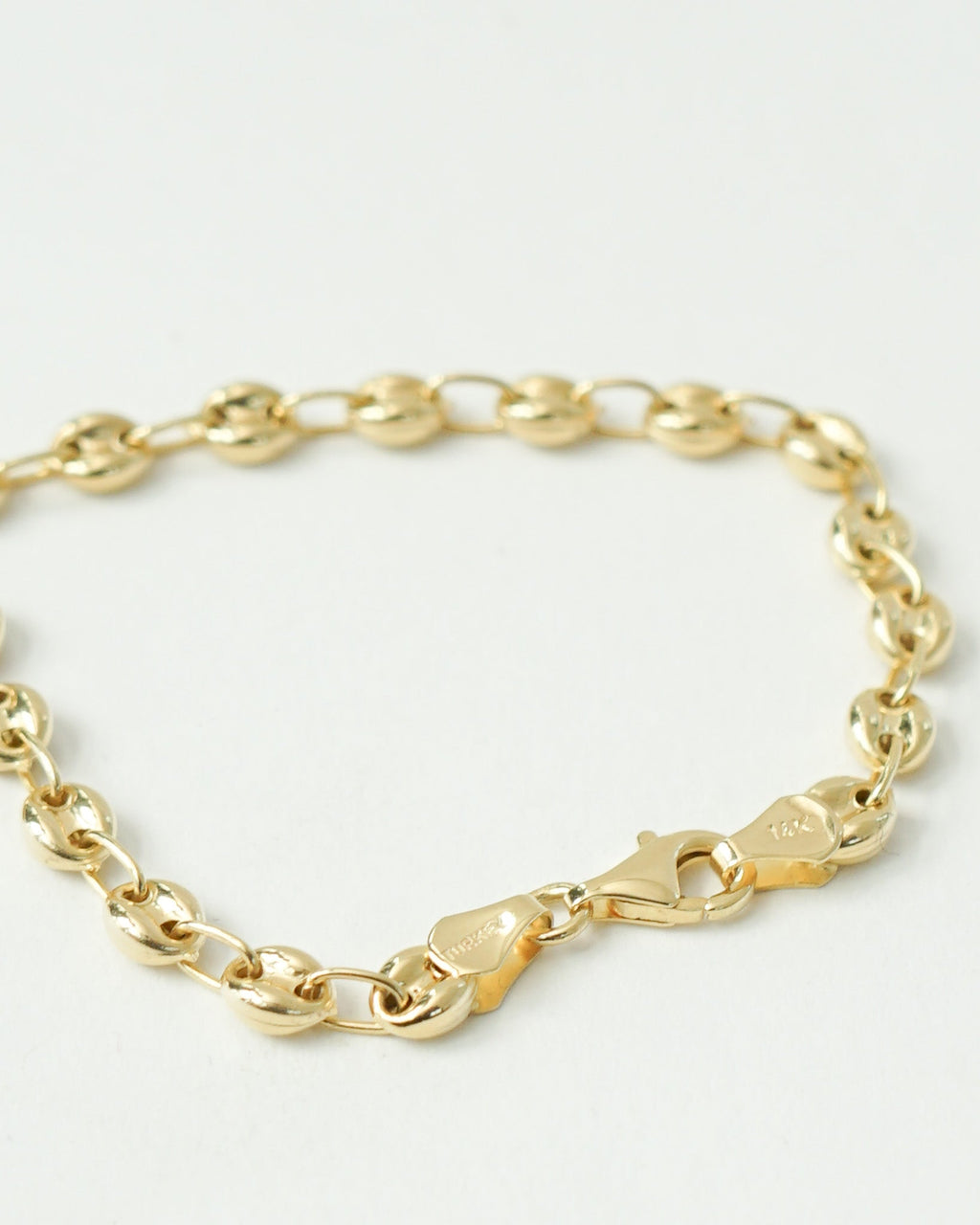 14k Gold Anchor Chain Bracelet