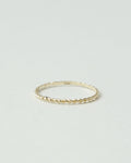 14k Gold Stackable Ring / size: 7.75