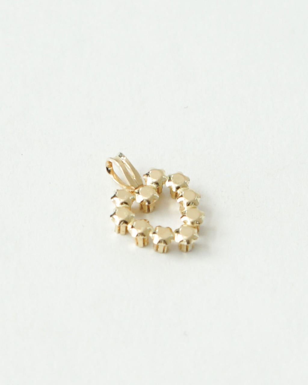 14k Gold x Diamond Heart Charm