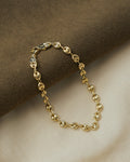 14k Gold Anchor Chain Bracelet