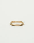 14k Gold Milgrain Band Ring / Size : 6.25