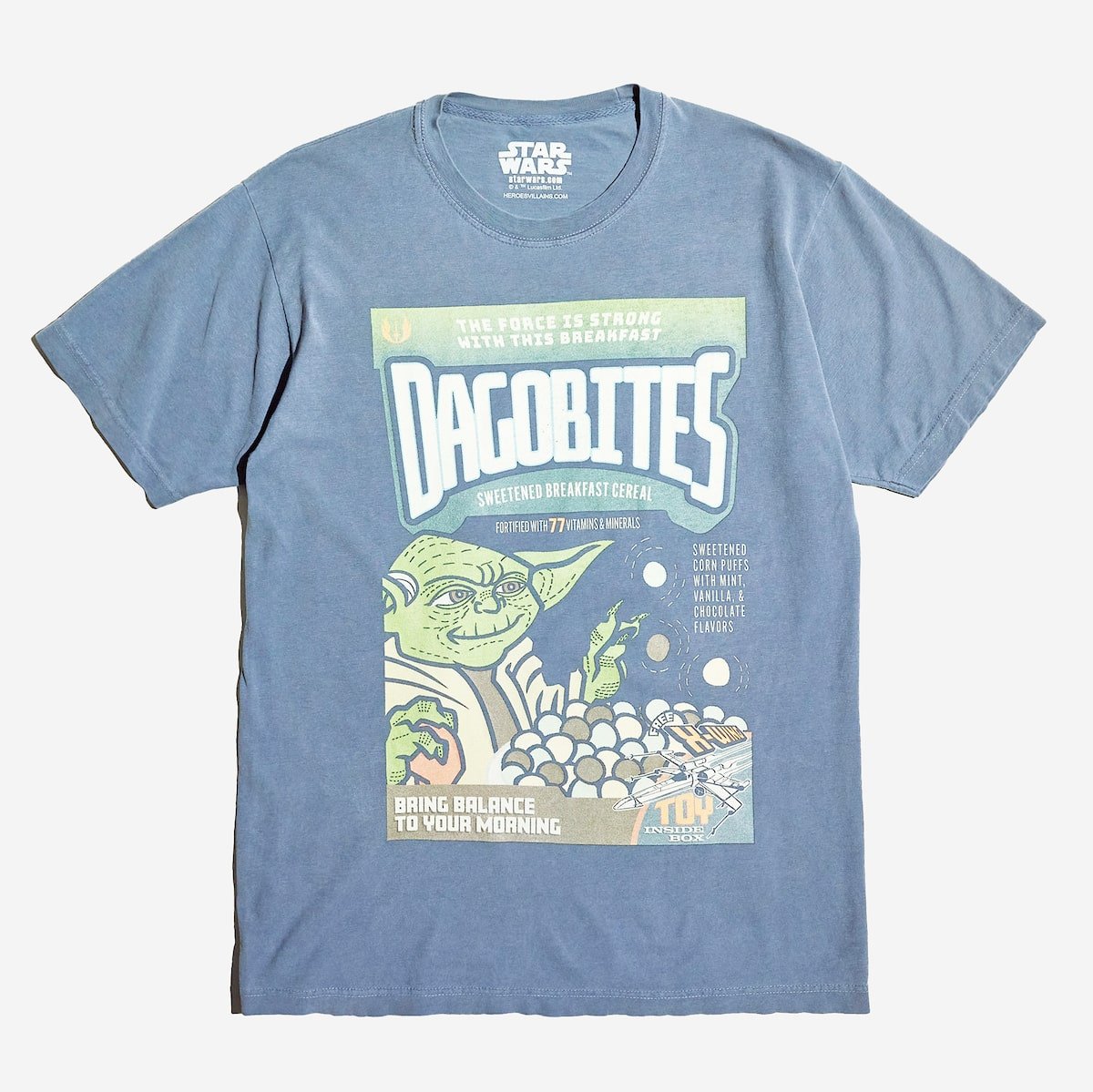 Yoda Dagobites Cereal Vintage Soft Tee