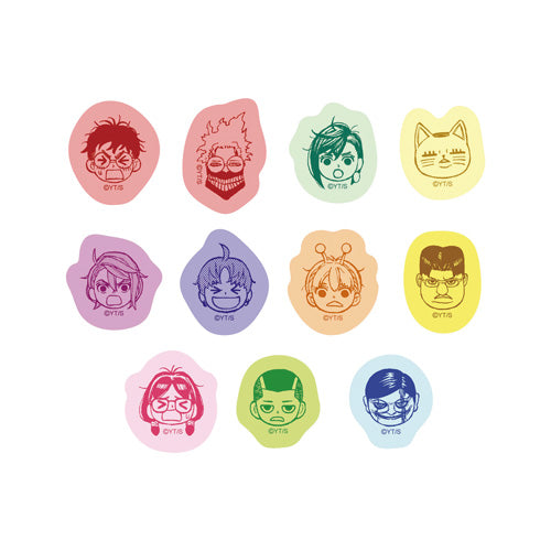 DanDaDan Exhibition - Flake Sticker