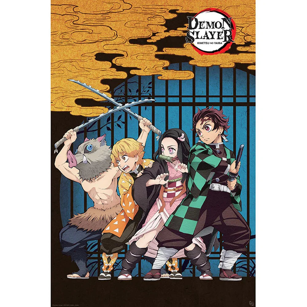 Demon Slayer Group 61 x 91.5cm Maxi Poster