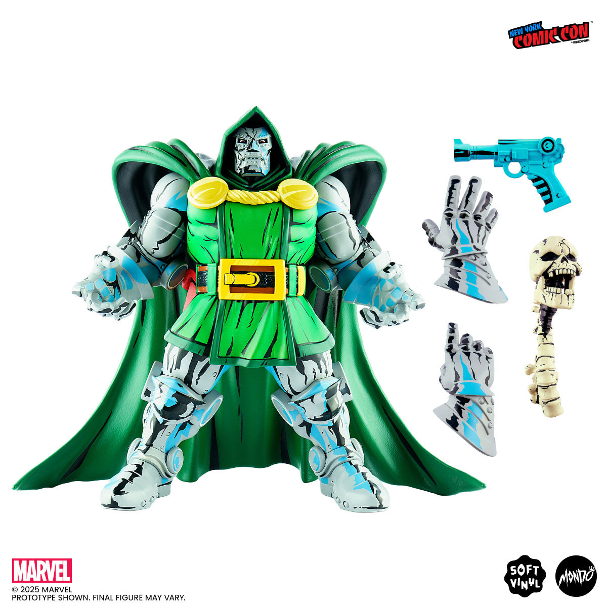Doctor Doom Soft Vinyl Figure - Comic Deco Variant