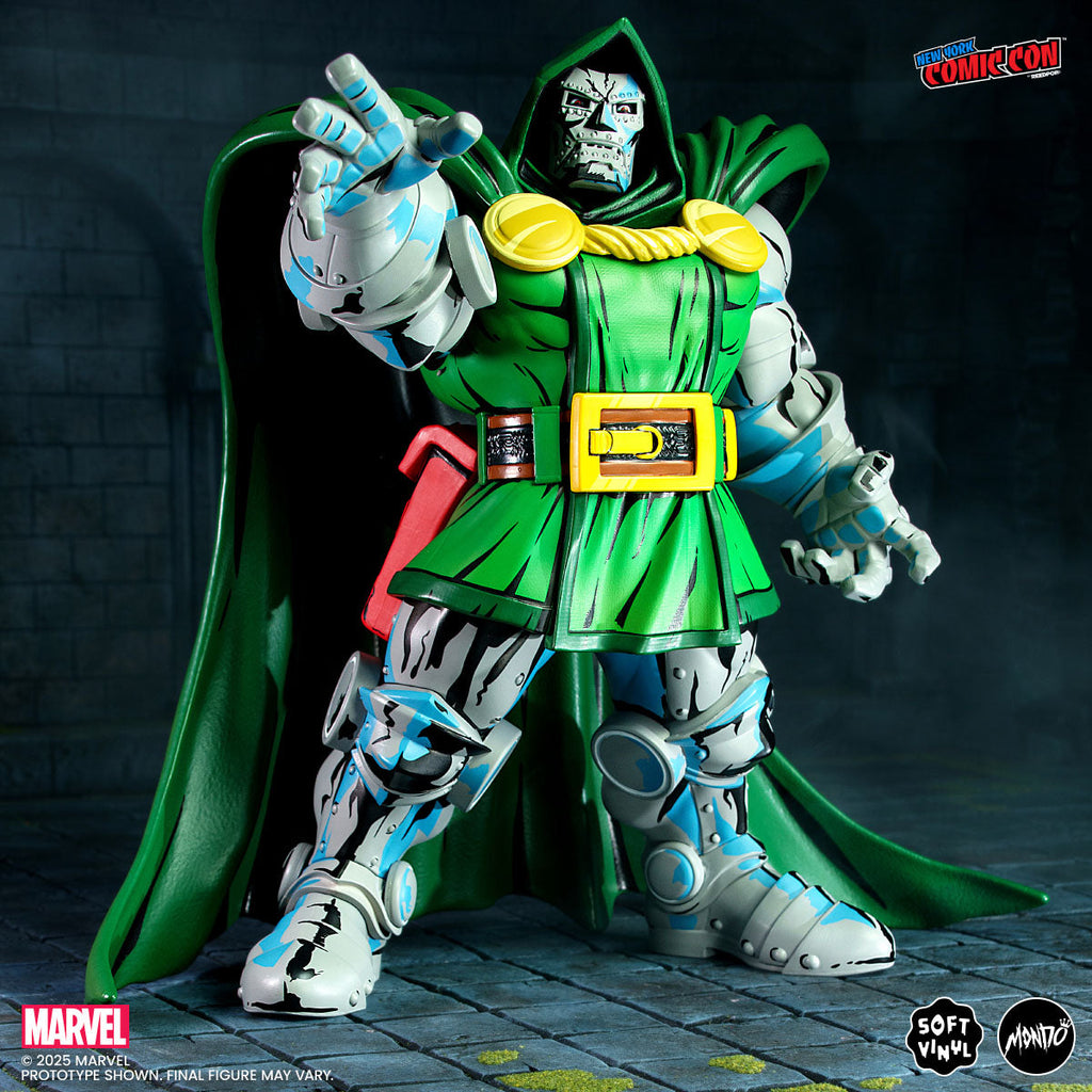 Doctor Doom Soft Vinyl Figure - Comic Deco Variant