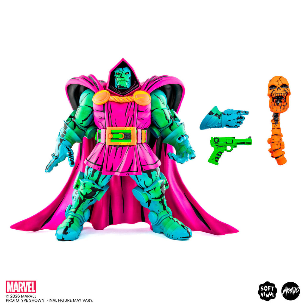 Doctor Doom Soft Vinyl Figure - Psychedelic Variant