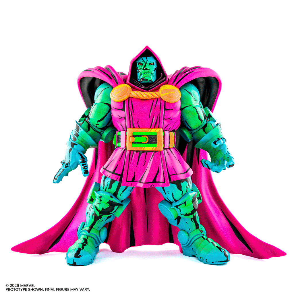Doctor Doom Soft Vinyl Figure - Psychedelic Variant