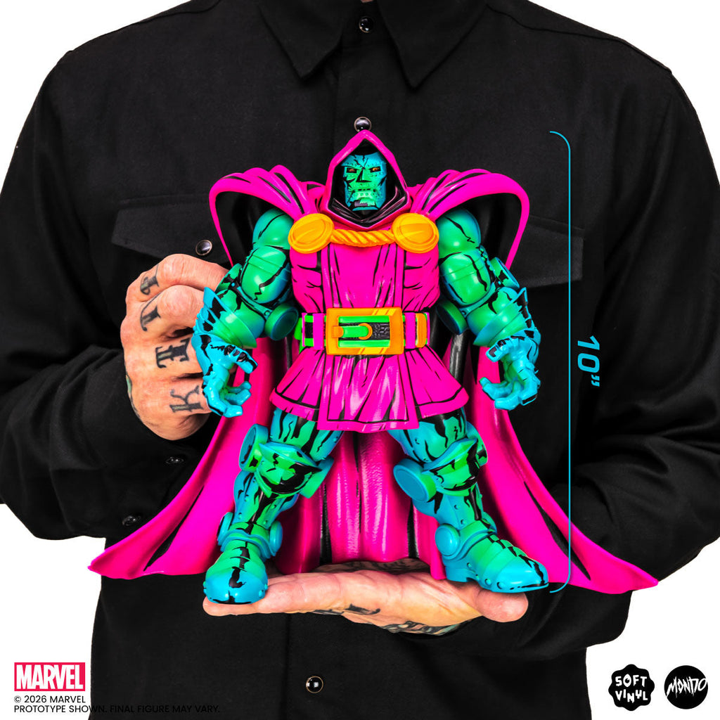 Doctor Doom Soft Vinyl Figure - Psychedelic Variant