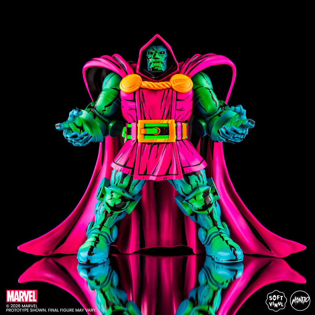 Doctor Doom Soft Vinyl Figure - Psychedelic Variant