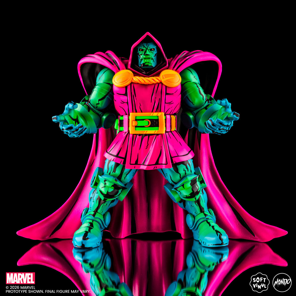 Doctor Doom Soft Vinyl Figure - Psychedelic Variant