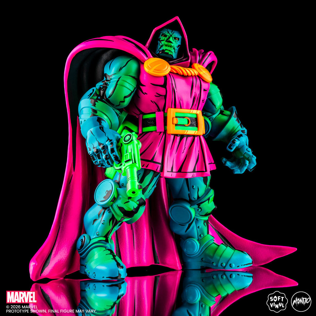 Doctor Doom Soft Vinyl Figure - Psychedelic Variant