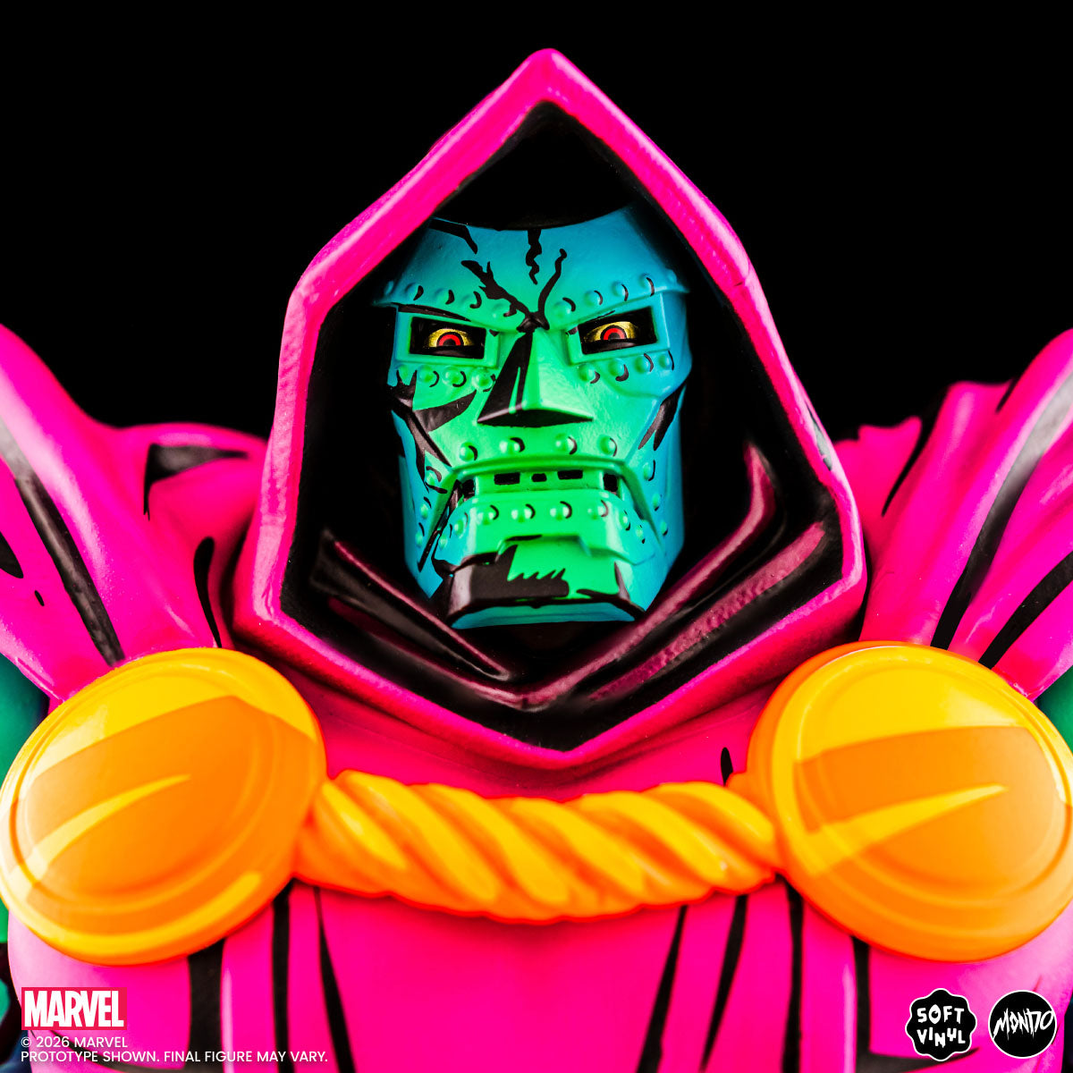 Doctor Doom Soft Vinyl Figure - Psychedelic Variant