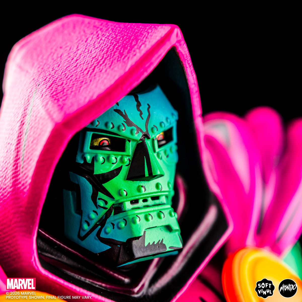 Doctor Doom Soft Vinyl Figure - Psychedelic Variant