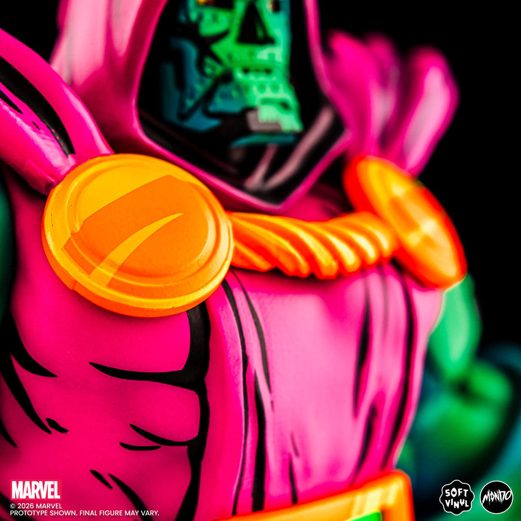 Doctor Doom Soft Vinyl Figure - Psychedelic Variant