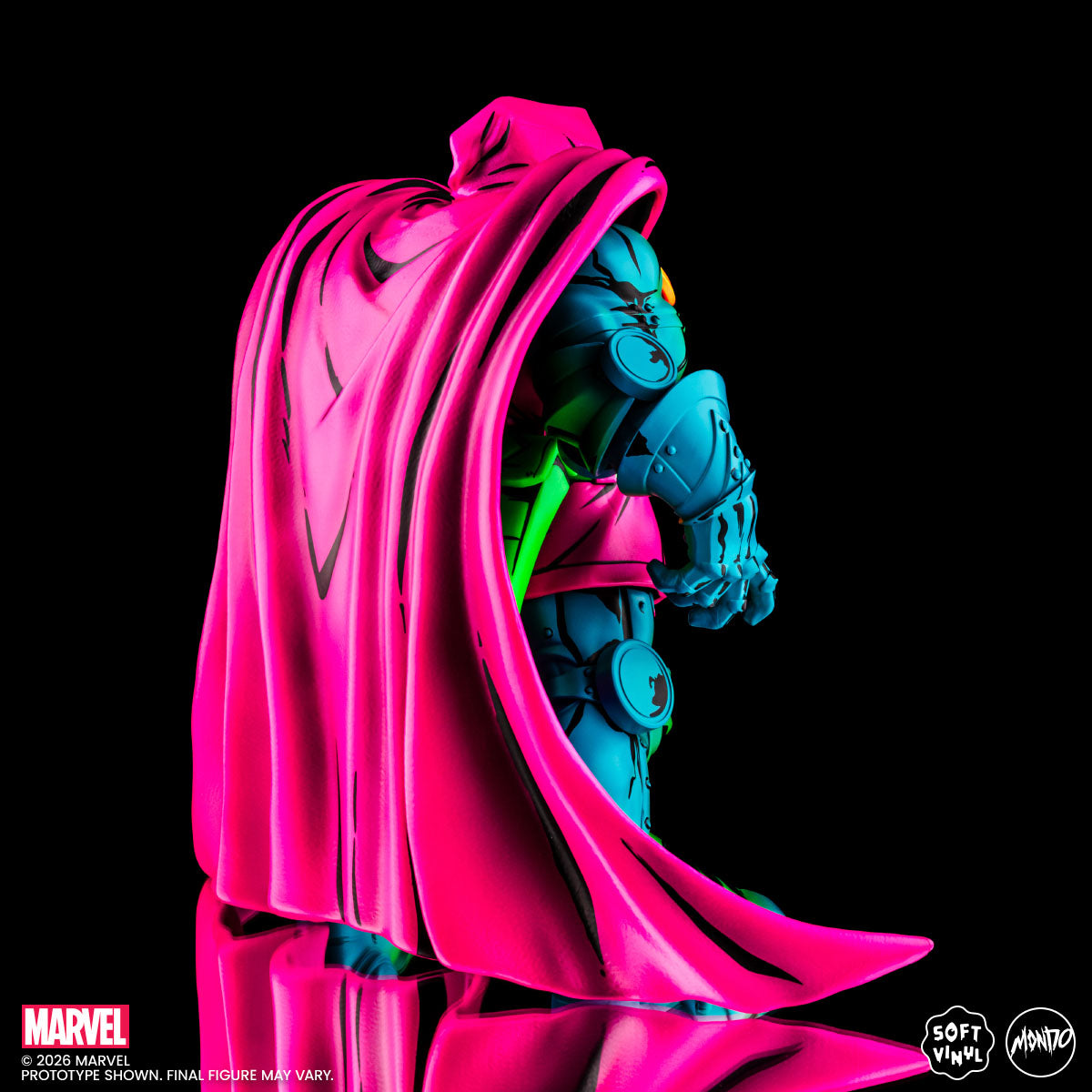 Doctor Doom Soft Vinyl Figure - Psychedelic Variant