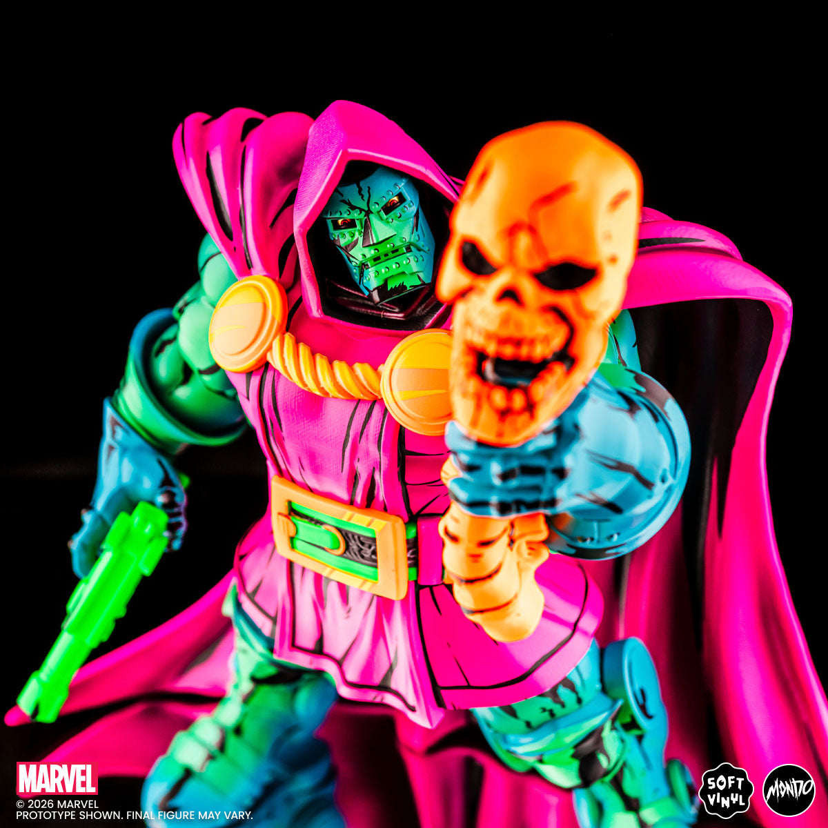 Doctor Doom Soft Vinyl Figure - Psychedelic Variant