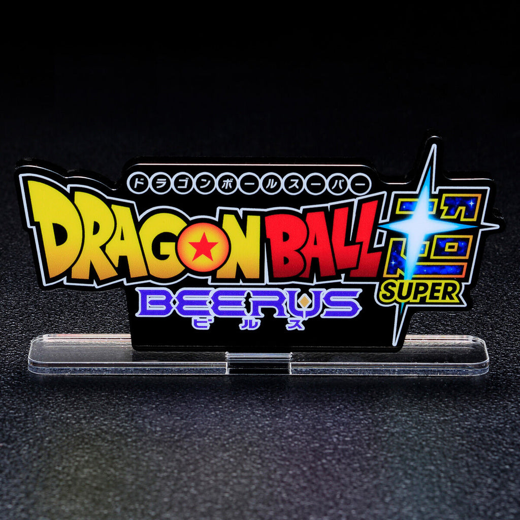Dragon Ball Super Beerus - Acrylic Logo Display EX [Pre-Order Feb 2027]