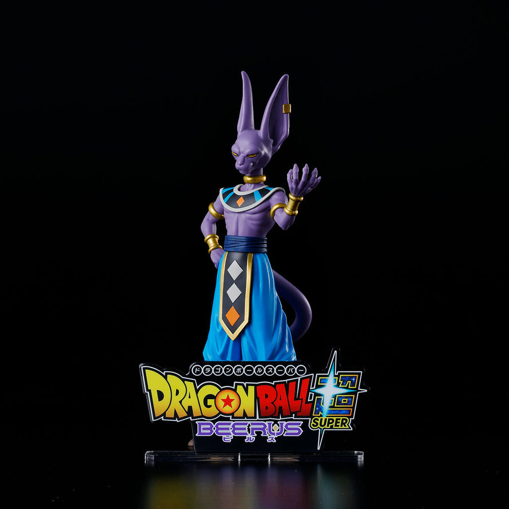 Dragon Ball Super Beerus - Acrylic Logo Display EX [Pre-Order Feb 2027]