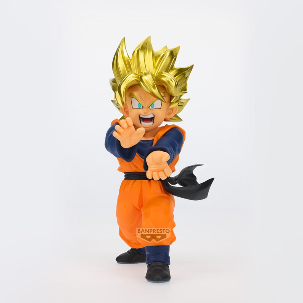 Dragon Ball Z Blood of Saiyans - Complete Set of 3 Figures and Logo Stand