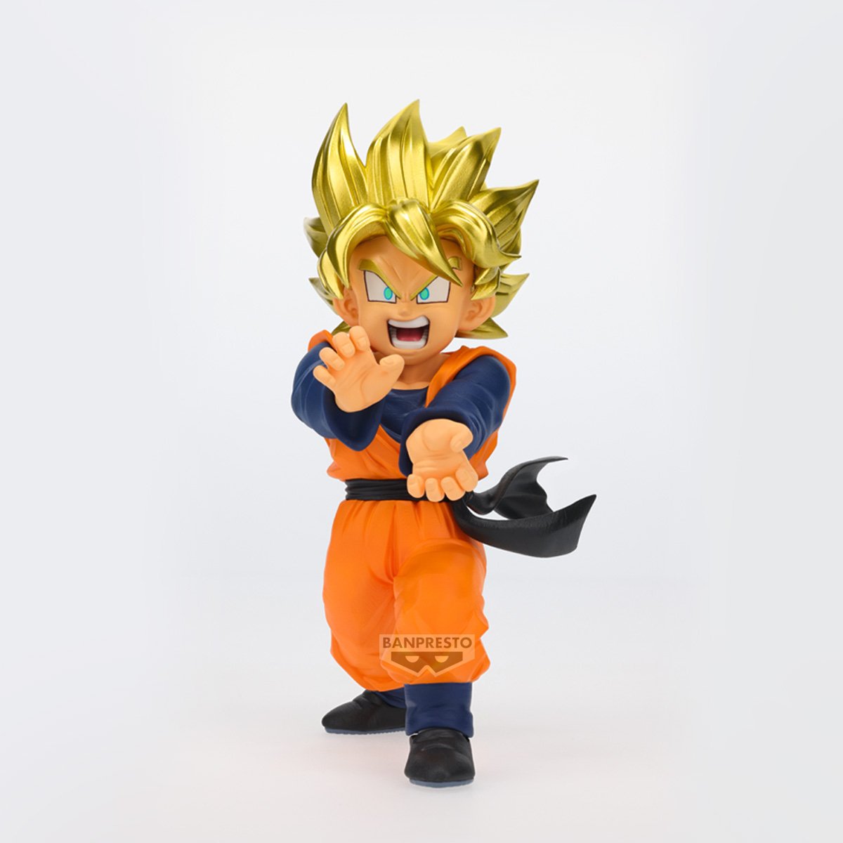 Dragon Ball Z Blood of Saiyans - Complete Set of 3 Figures and Logo Stand