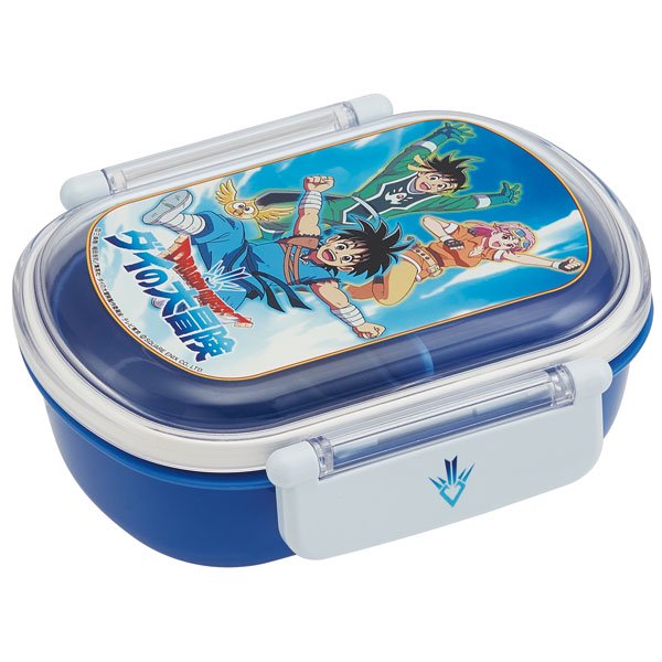 Dragon Quest The Adventures of Dai - Antibacterial Fluffy Tight Lunch Oval Box