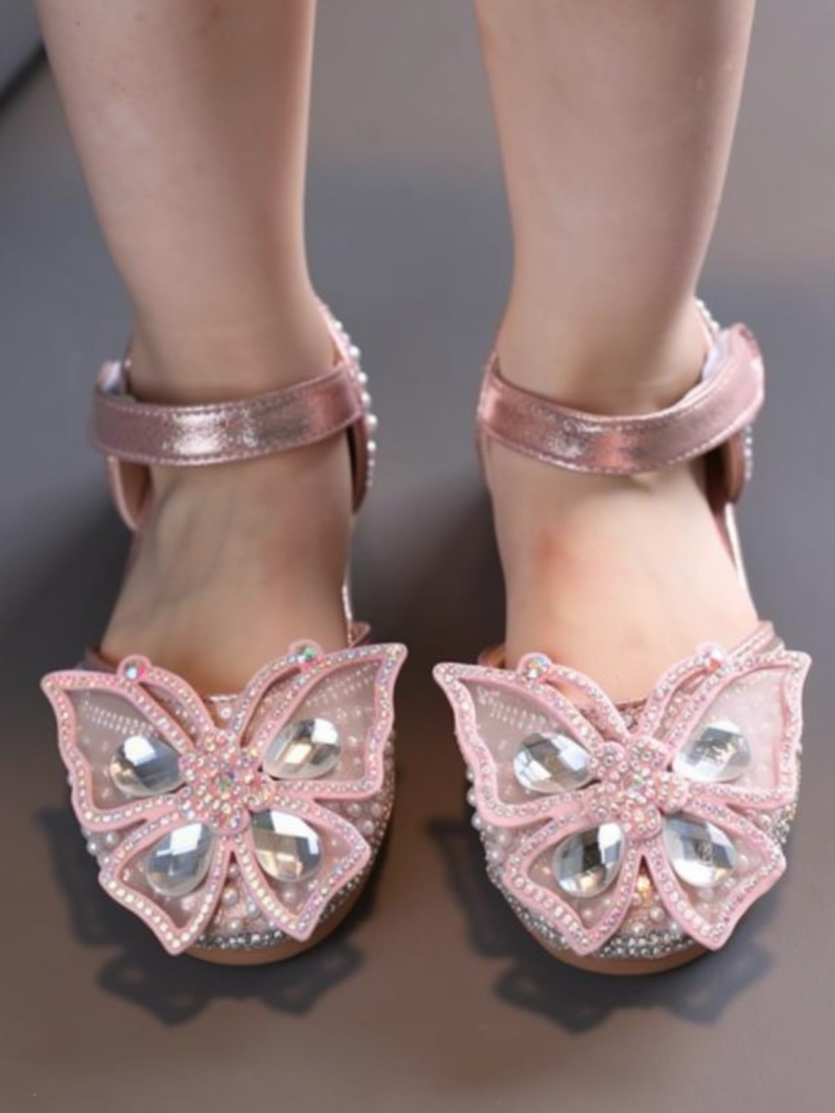 Butterfly Sparkle Flats By Liv and Mia