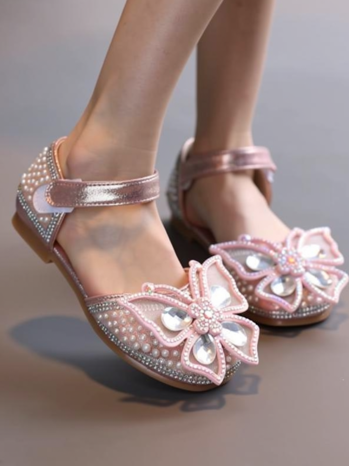Butterfly Sparkle Flats By Liv and Mia