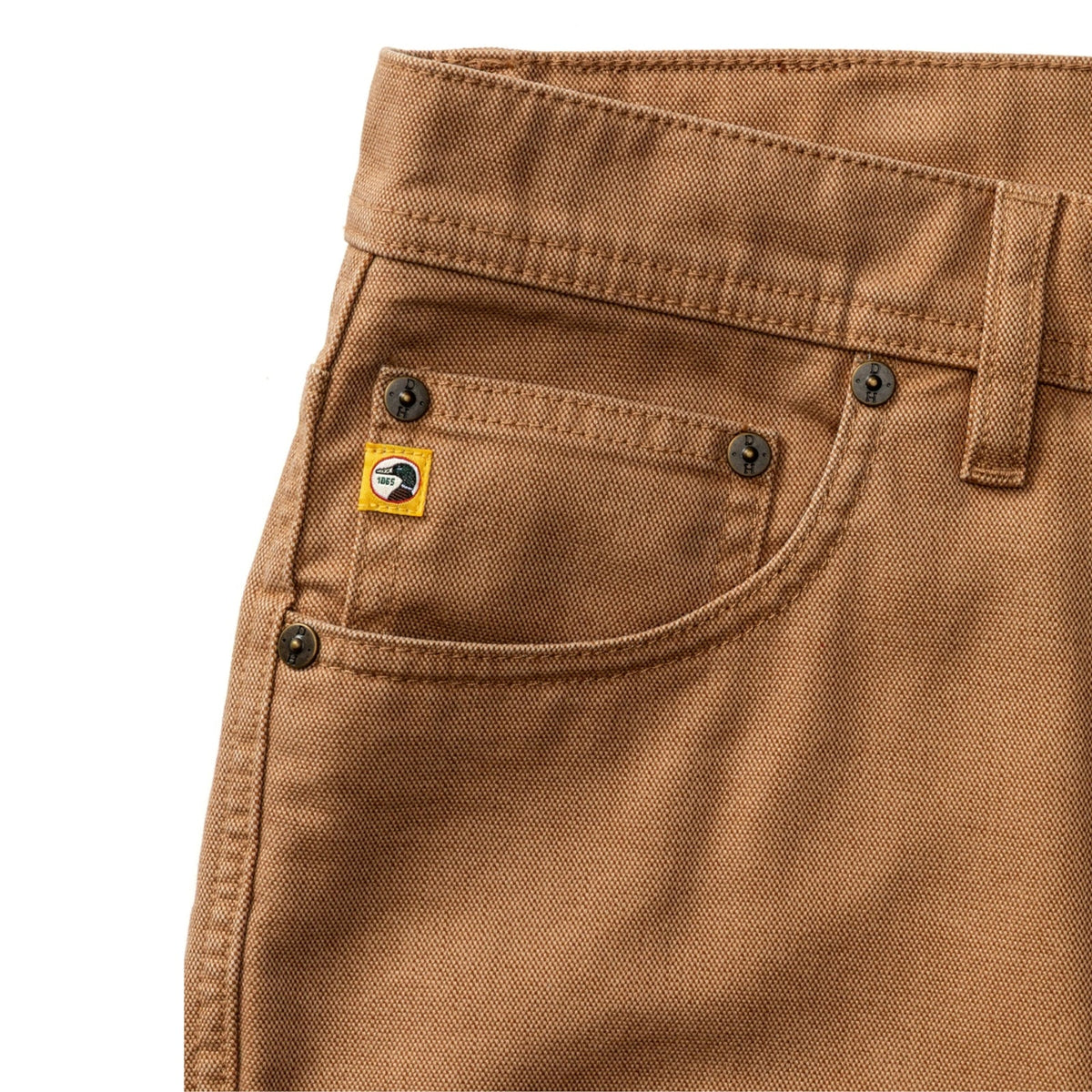 Duck Head Field Canvas Five Pocket Pant – Men's