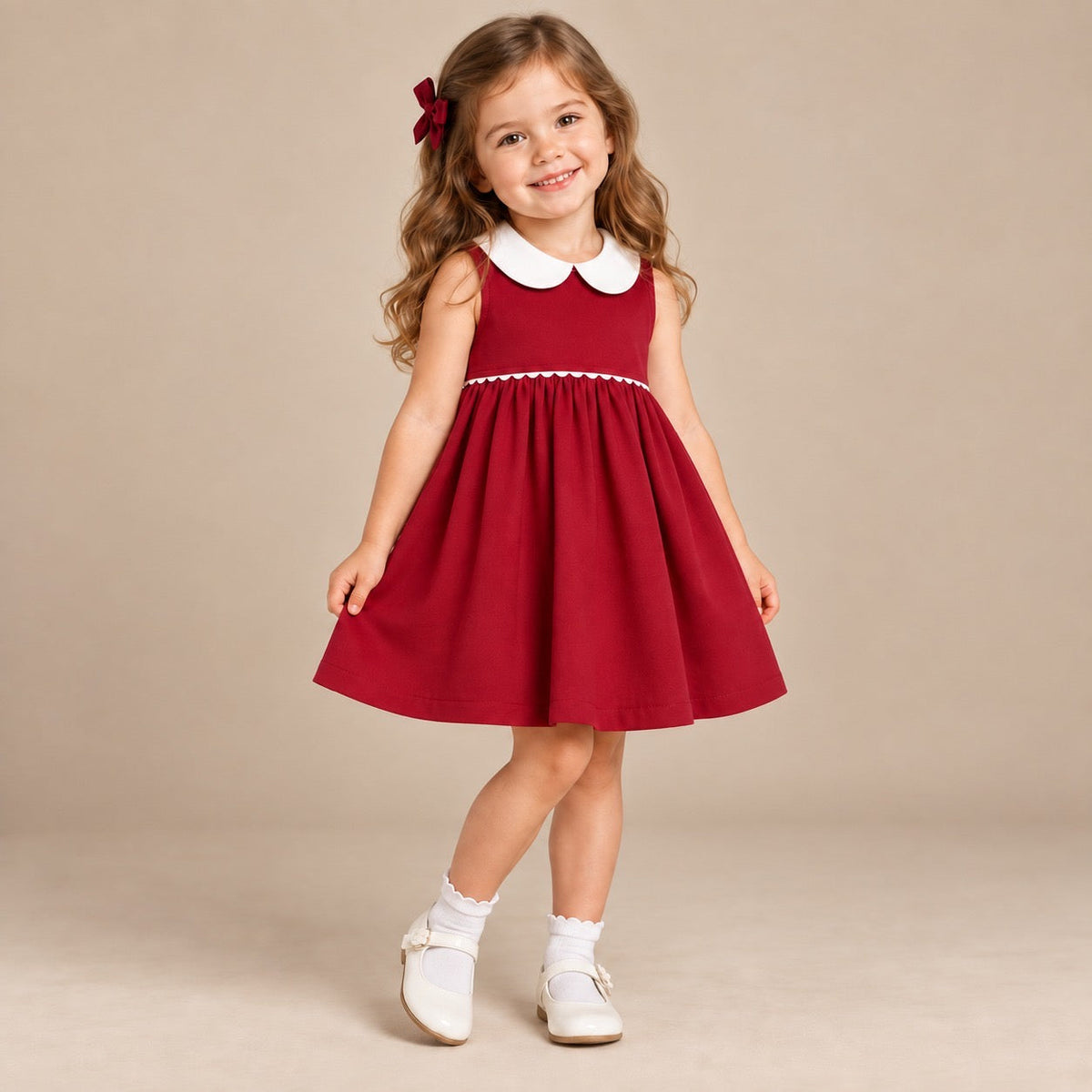 Cherry Blossom Girls' Organic Cotton Dress