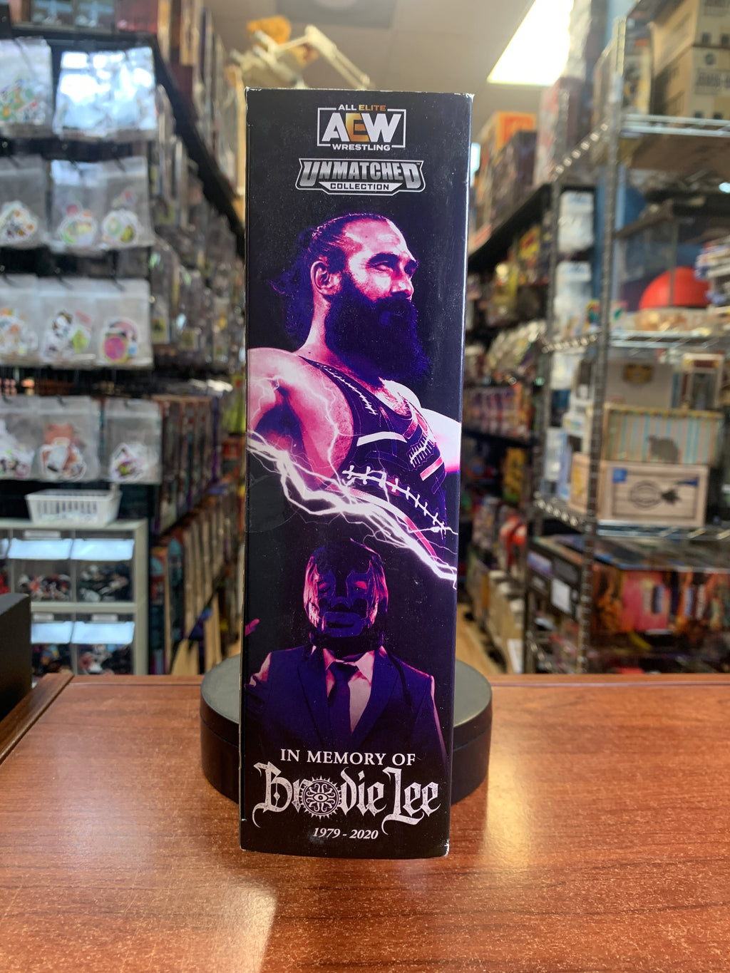 In Memory Of Brodie Lee (All Elite Wrestling AEW, Jazwares) **SEALED**