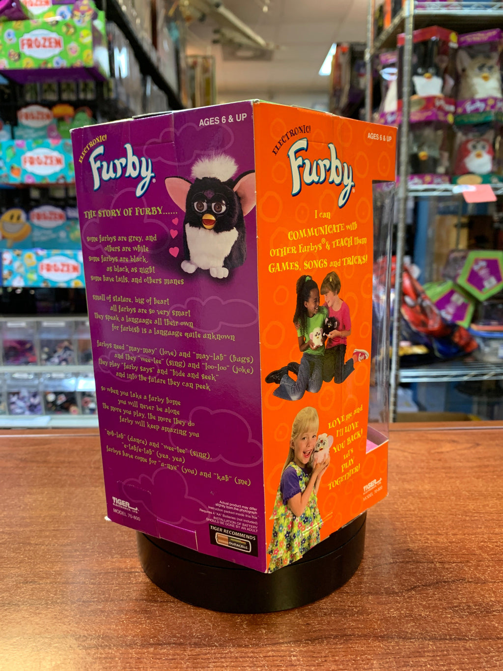 LadyBug Furby EYE ERROR (Vintage Furby, Tiger Electronics) SEALED