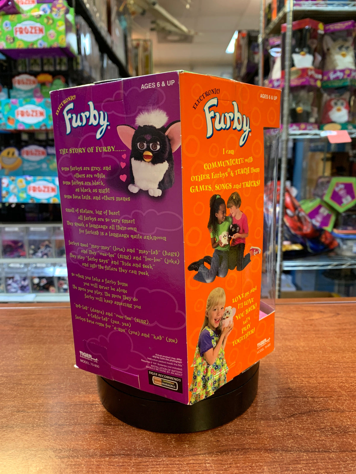 LadyBug Furby EYE ERROR (Vintage Furby, Tiger Electronics) SEALED