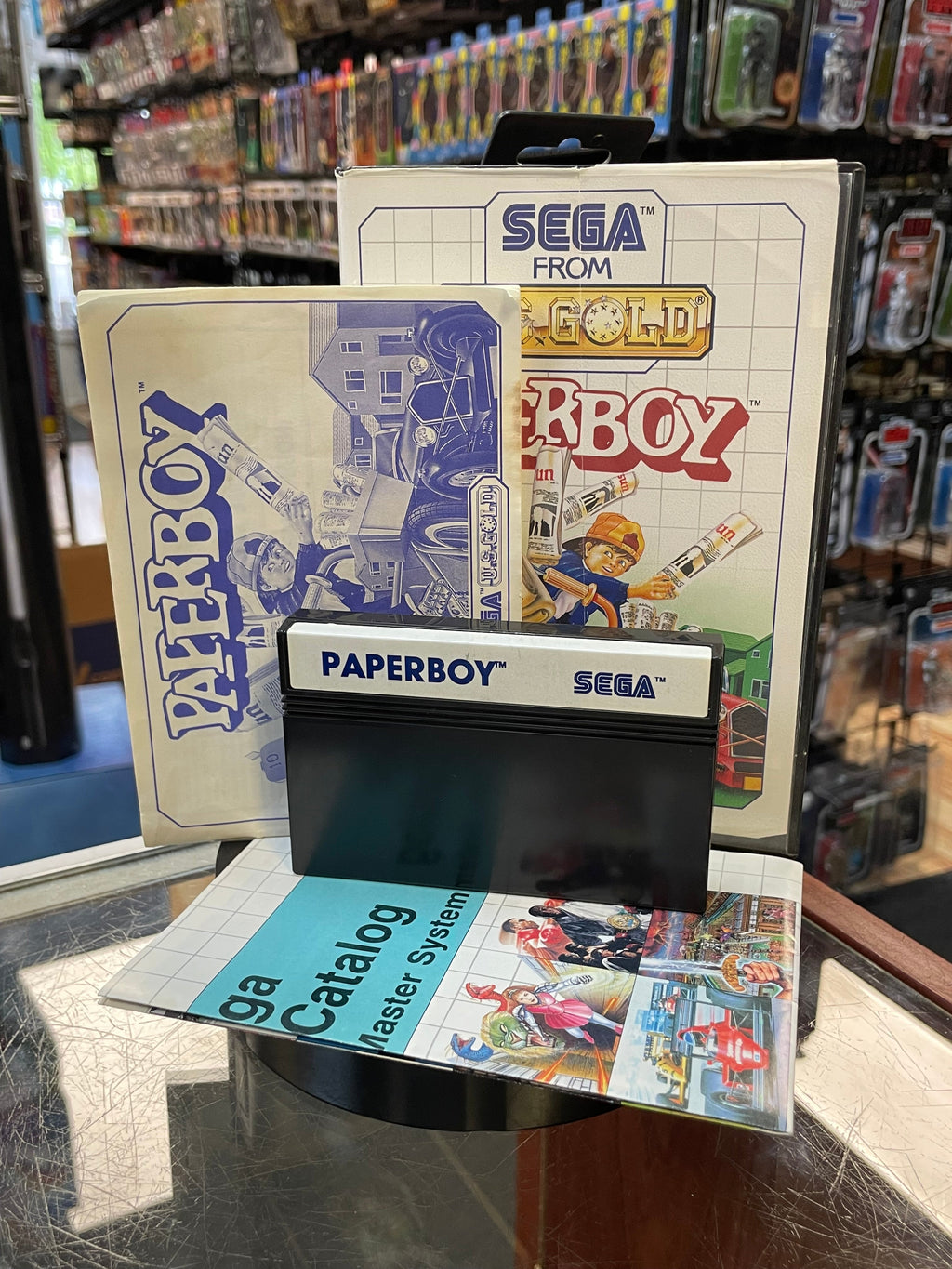 Paperboy UK (SEGA Master System SMS, Video Games) **COMPLETE**