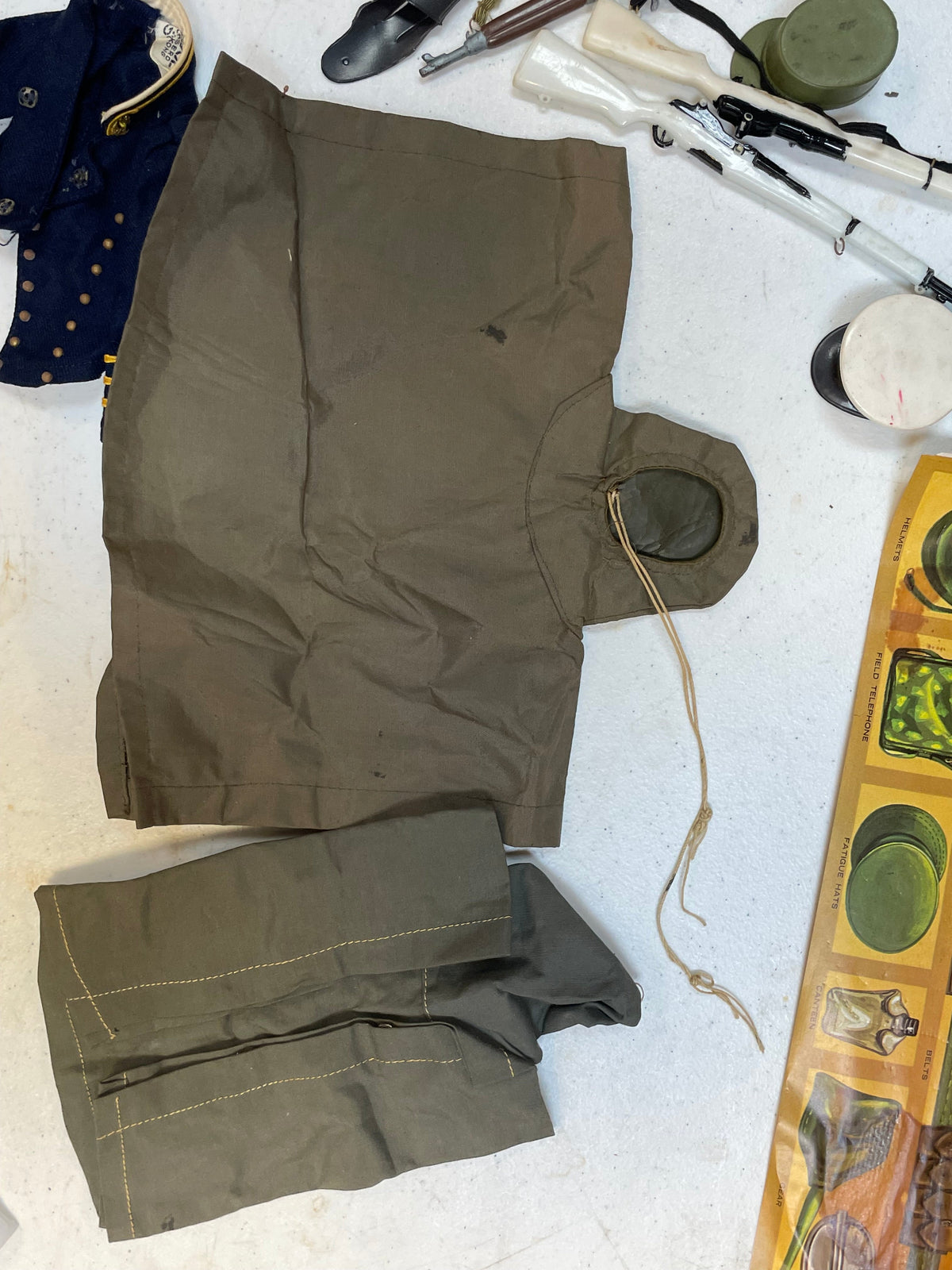 Action Marine with Foot Locker (Vintage 12” GI Joe, Hasbro) **Original**