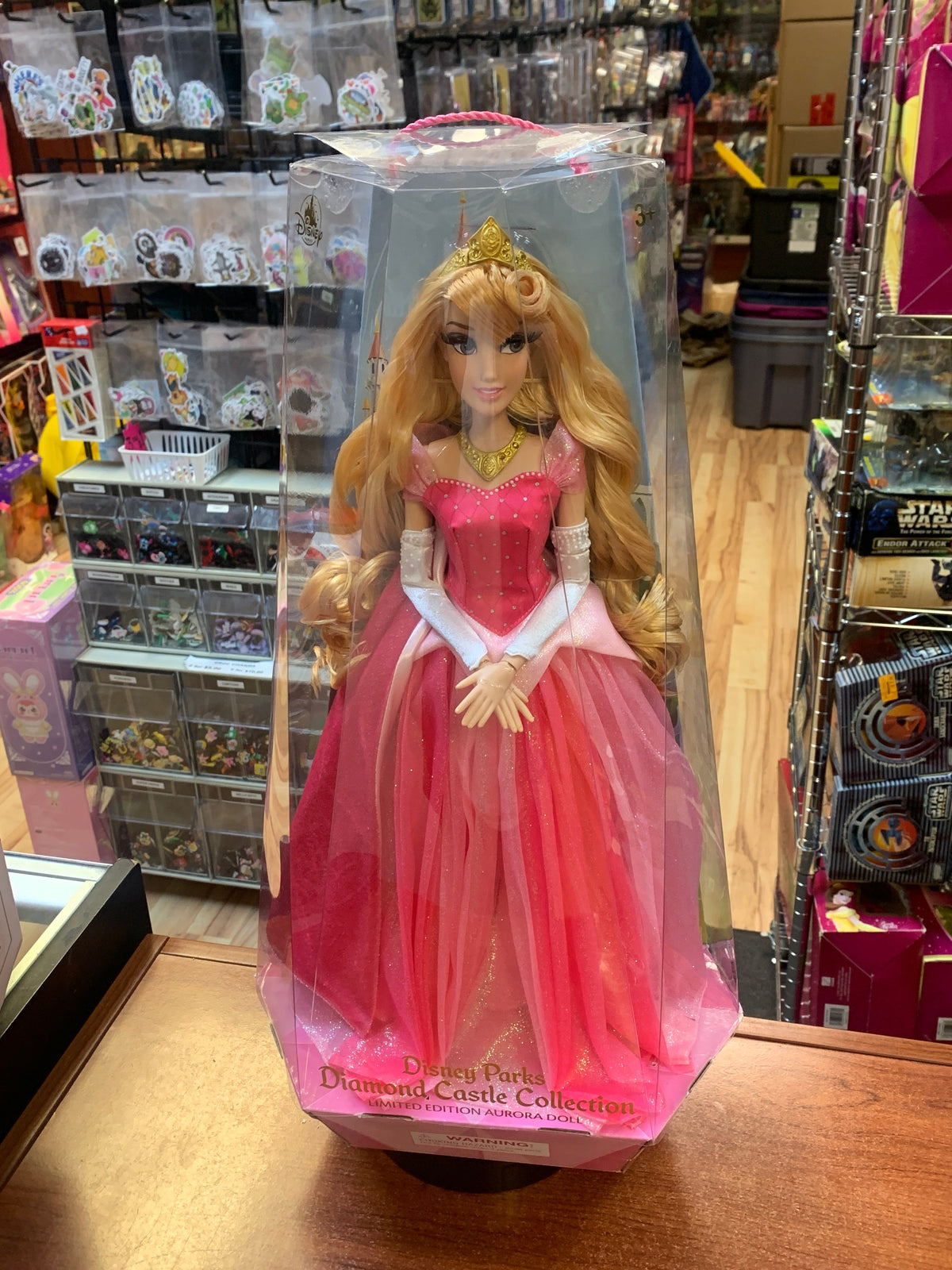 Aurora Doll 17" (Disney Diamond Collection, Sleeping Beauty) SEALED