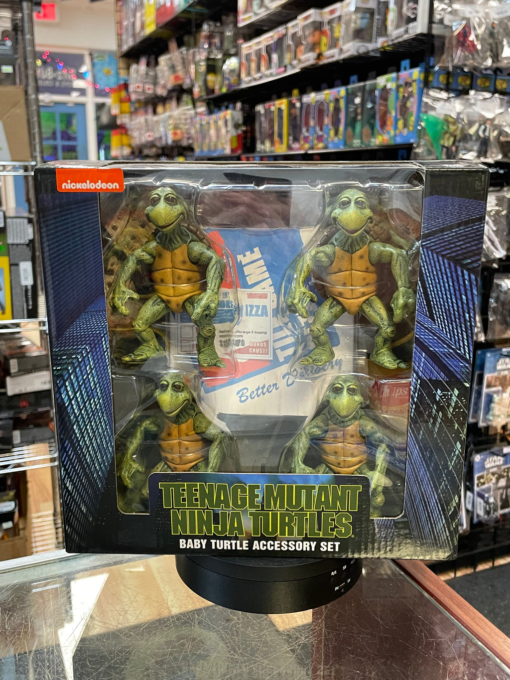 Baby Turtle Accessory Set (Neca, TMNT) **SEALED**