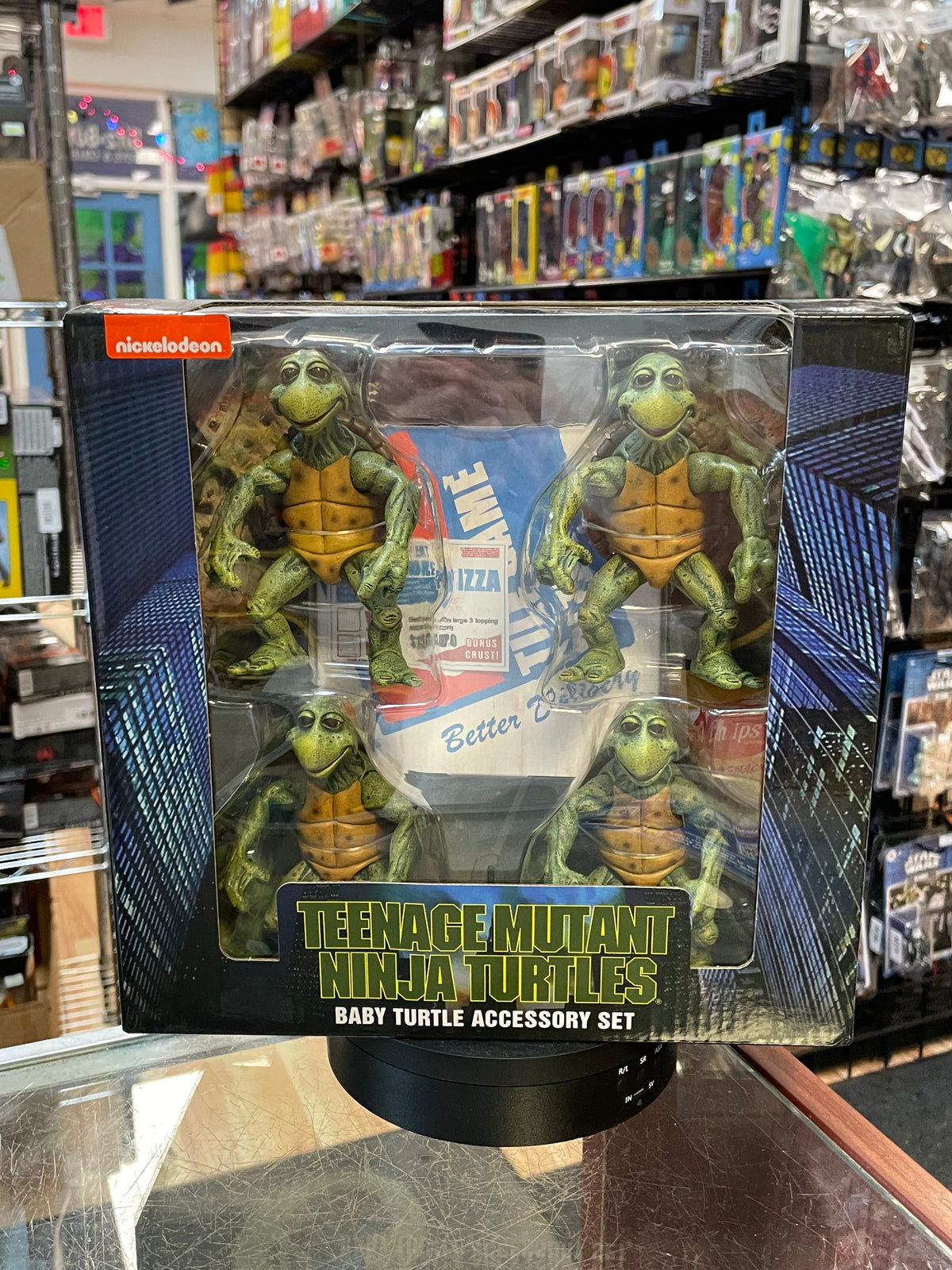 Baby Turtle Accessory Set (Neca, TMNT) **SEALED**