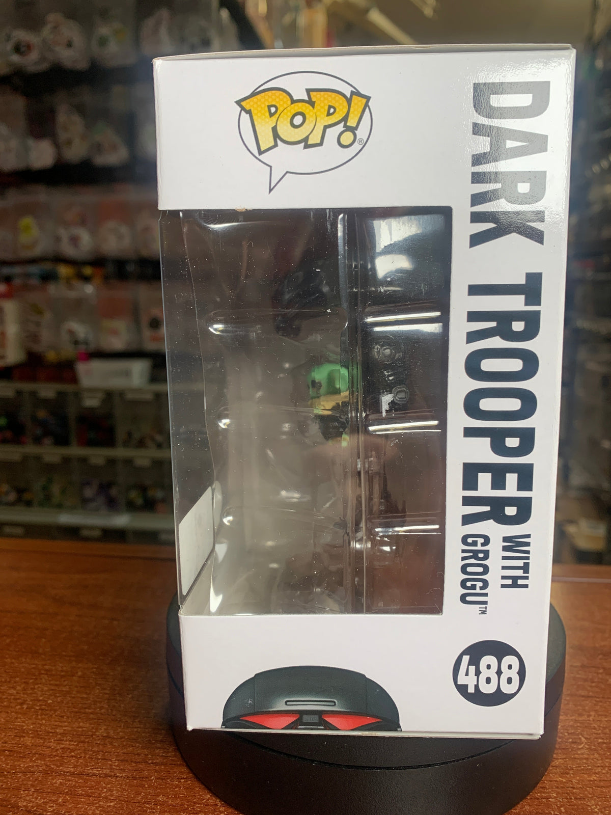Dark Trooper with Grogu #488 (Funko Pop, Star Wars)