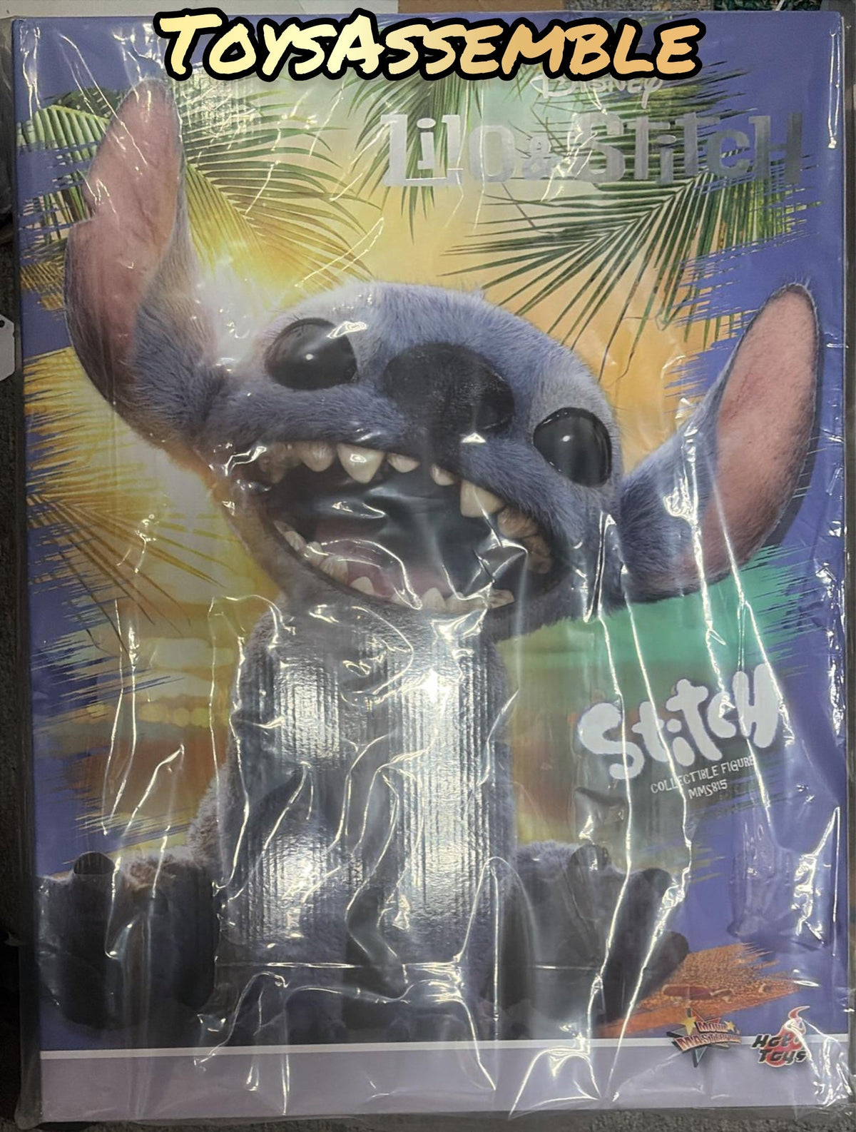 READY🔥Hot Toys MMS815 Lilo & Stitch: Stitch Collectible Figure