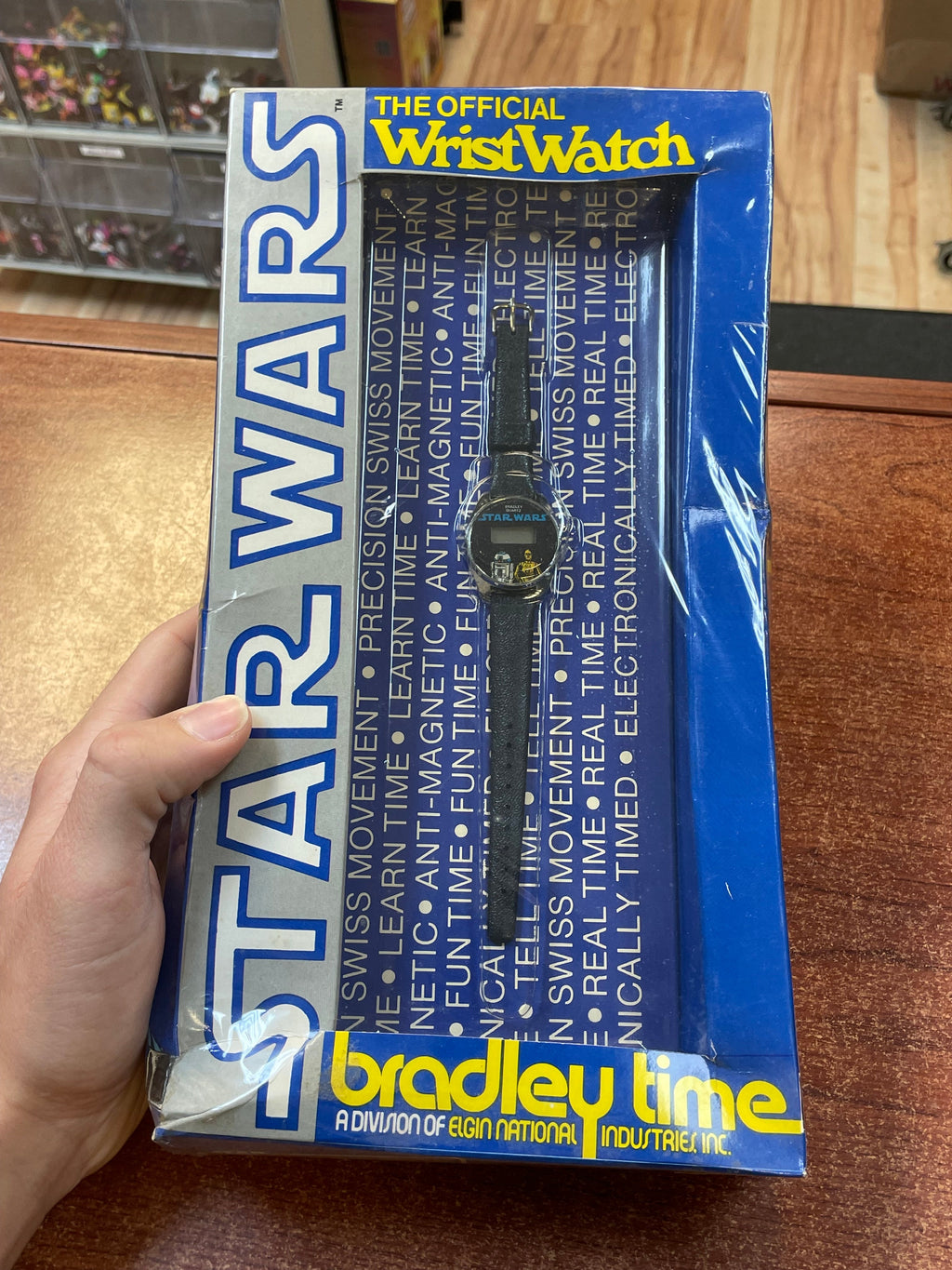 R2-D2 & C-3PO Wrist Watch 1980 (Vintage Star Wars, Bradley Time) **SEALED**
