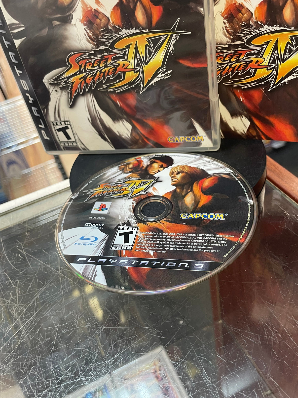 Street Fighter IV (Sony Playstation PS3, Video Games) **TESTED**