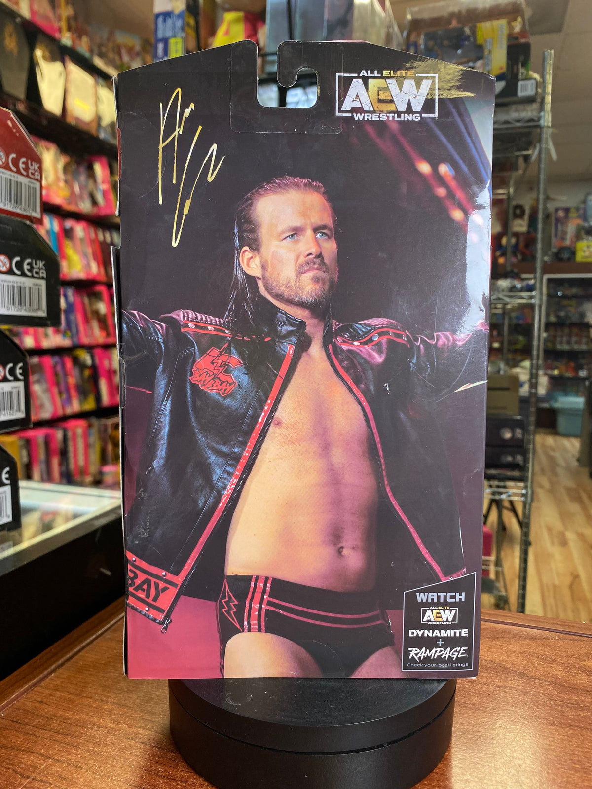 Adam Cole #115 (AEW Unrivaled Collection, Jazwares) SEALED