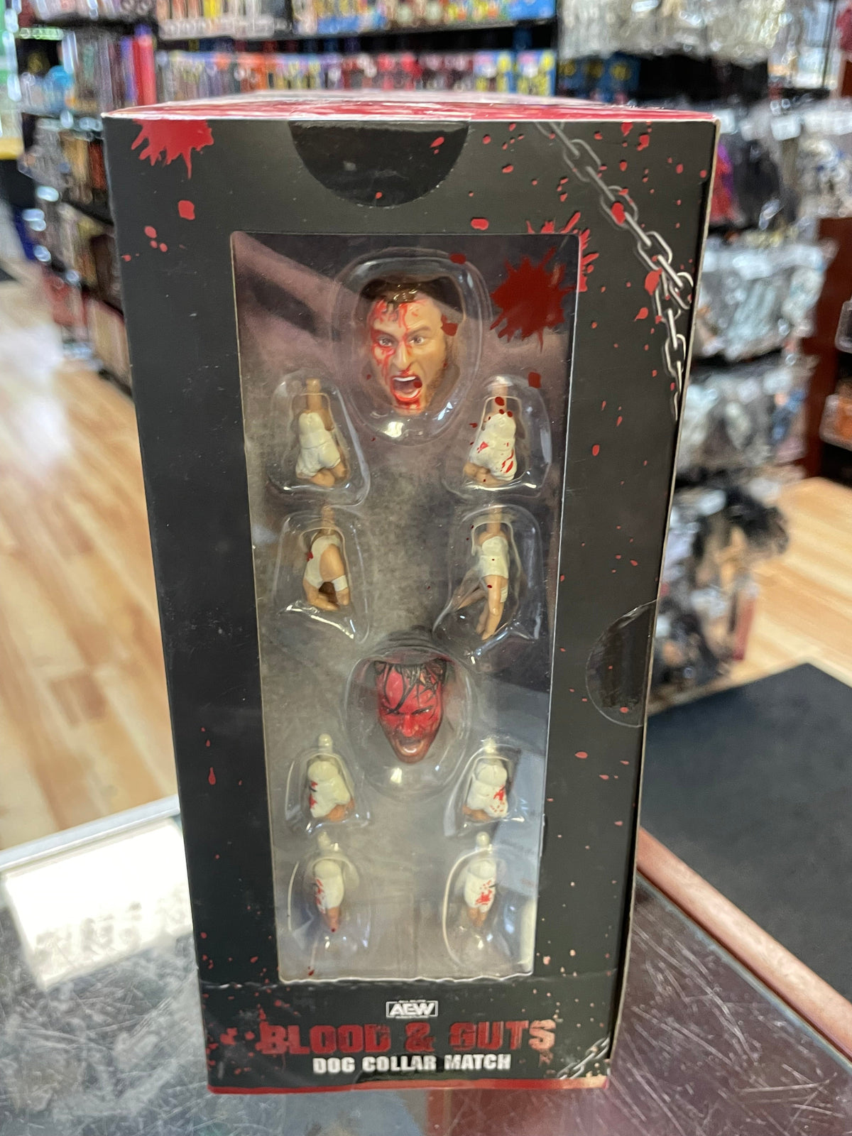 Blood & Guts: CM Punk & MJF  (AEW Unmatched Collection, Jazwares) **SEALED**