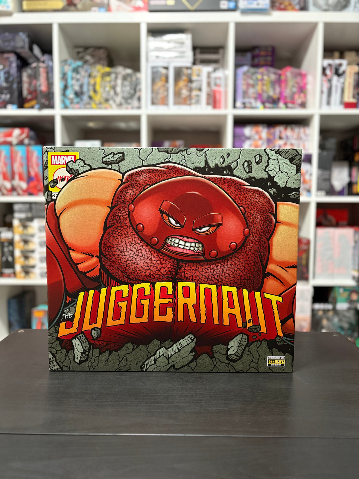 Juggernaut Prisoner Yellow Variant X-Men Soft Vinyl 12-Inch Figure by Mondo