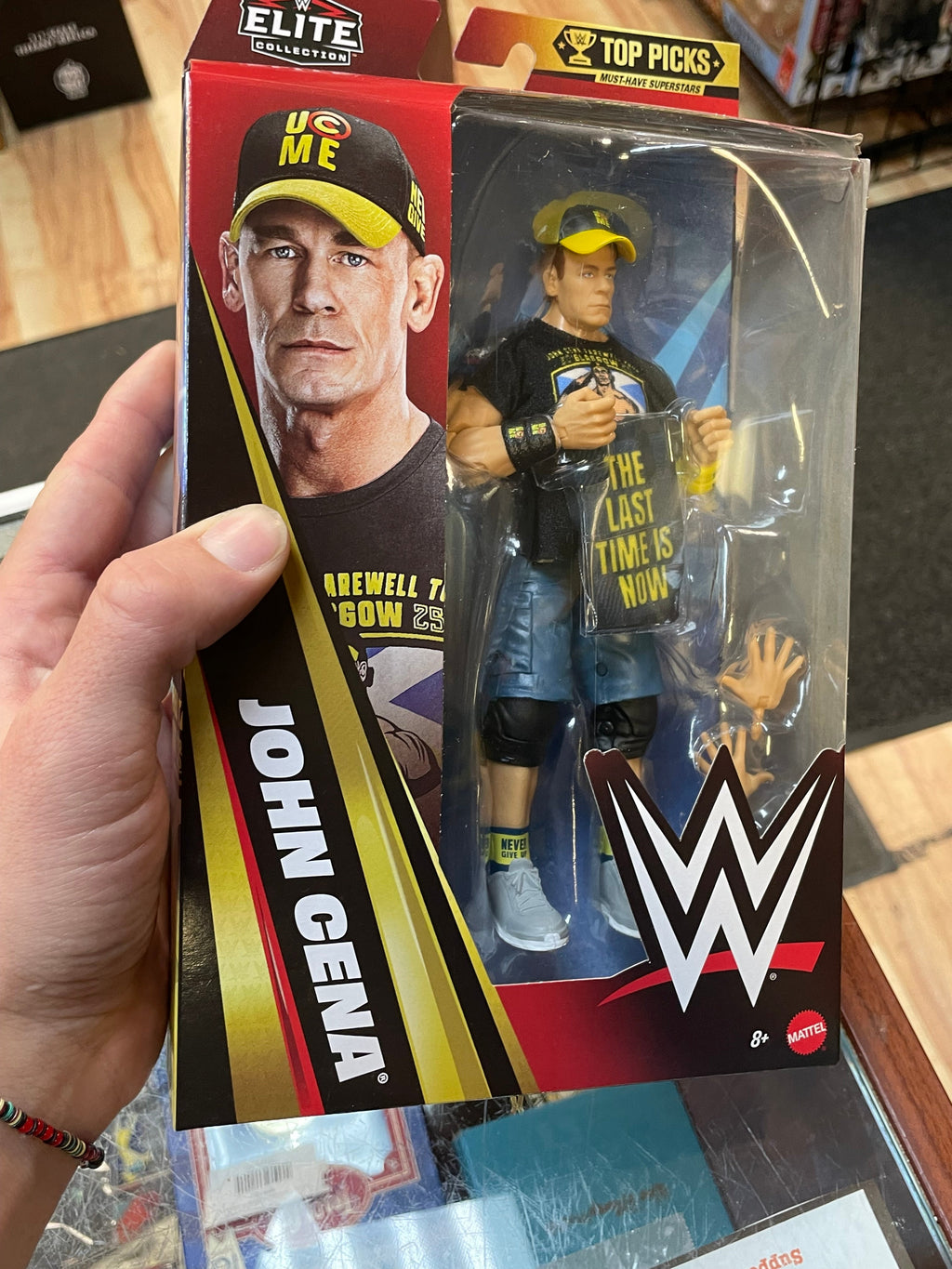 John Cena -Top Picks-  (WWE Elites, Mattel) **SEALED**