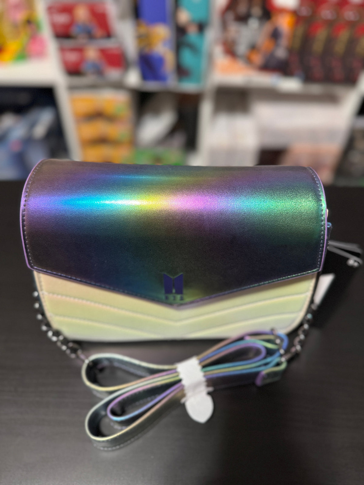 BTS Iridescent Crossbody Purse by Loungefly