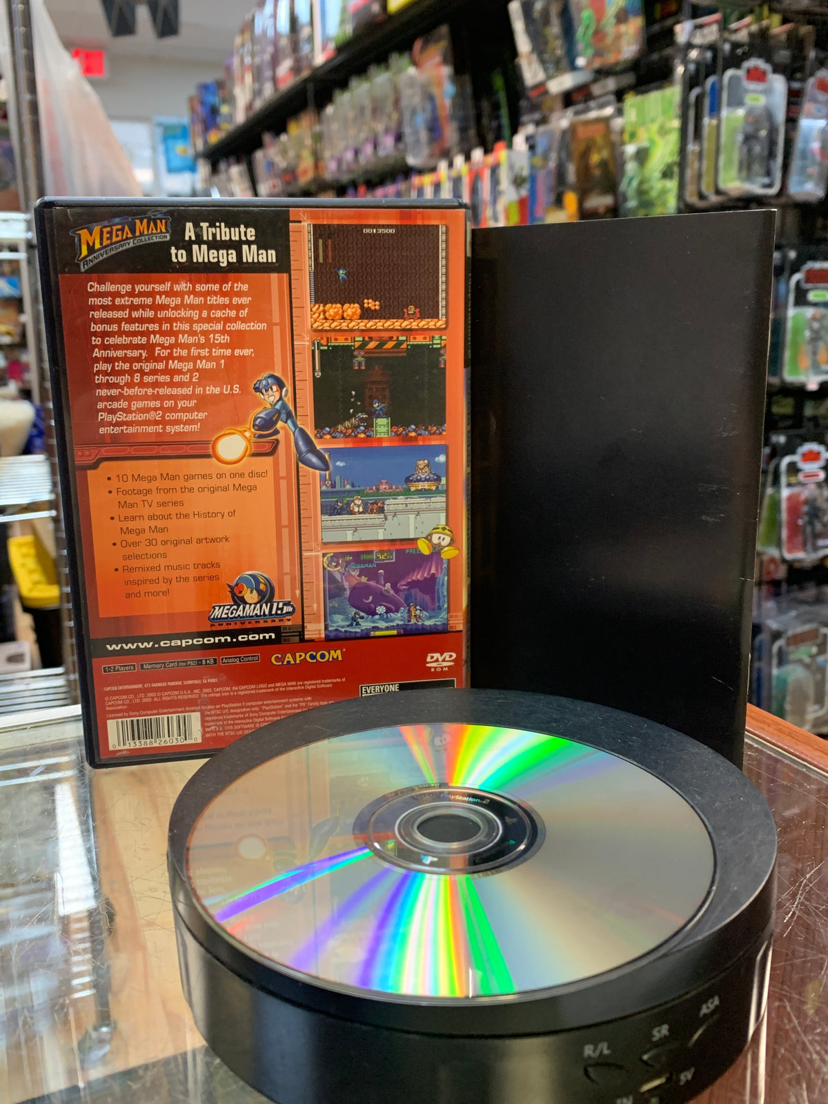Mega man Anniversary Collection (Sony Playstation PS2, Video Game) **COMPLETE**