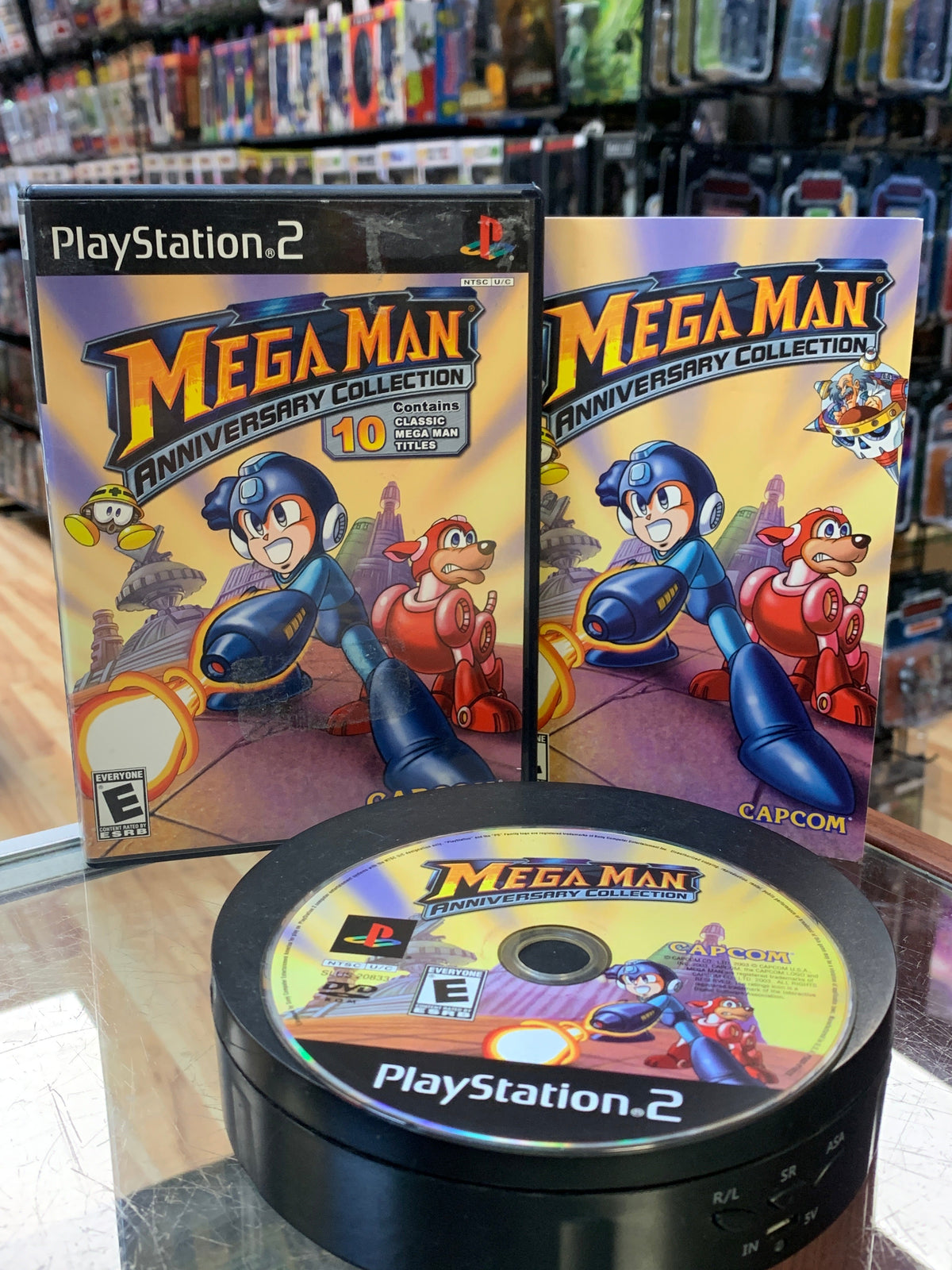 Mega man Anniversary Collection (Sony Playstation PS2, Video Game) **COMPLETE**
